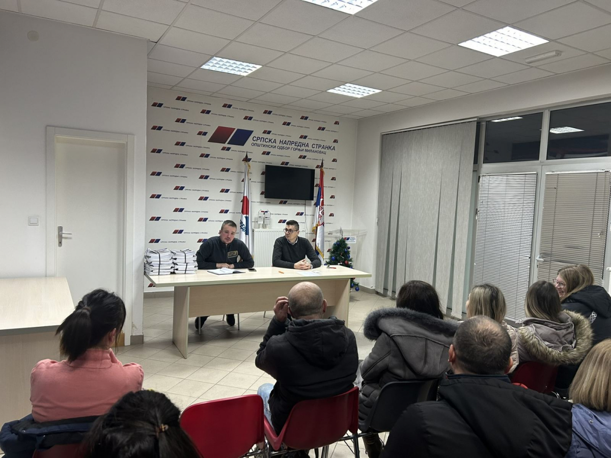 srpska napredna stranka gornji milanovac