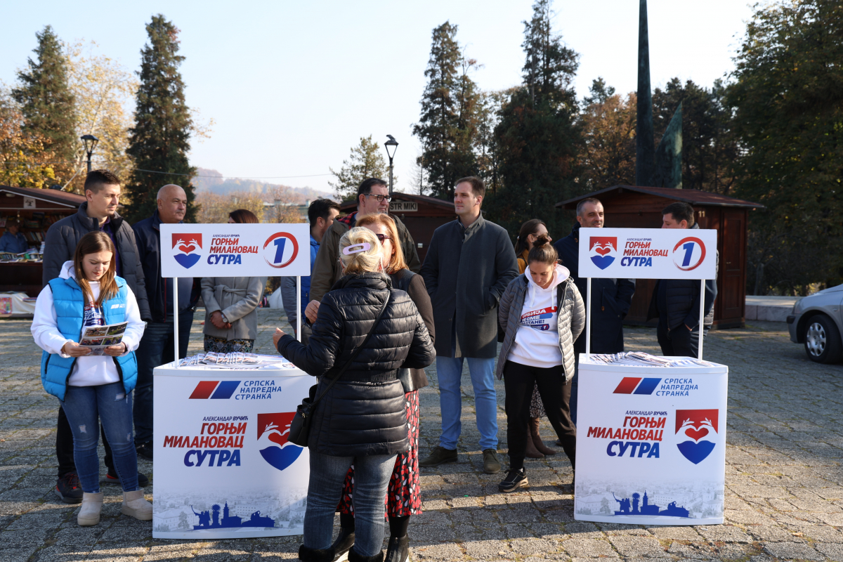 srpska napredna stranka gornji milanovac