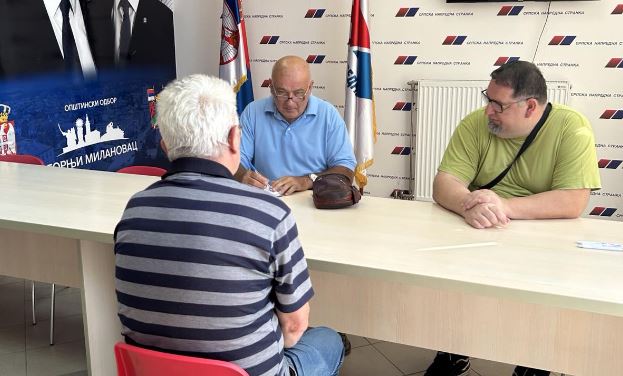 srpska napredna stranka gornji milanovac