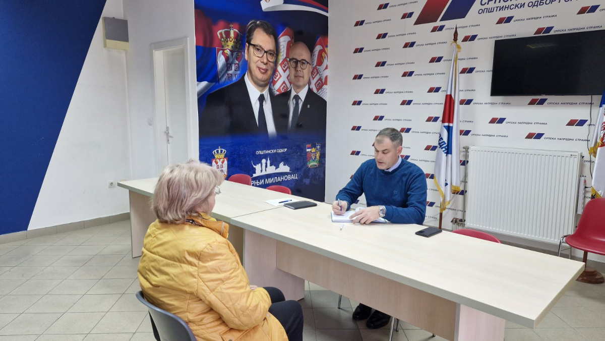 srpska napredna stranka gornji milanovac