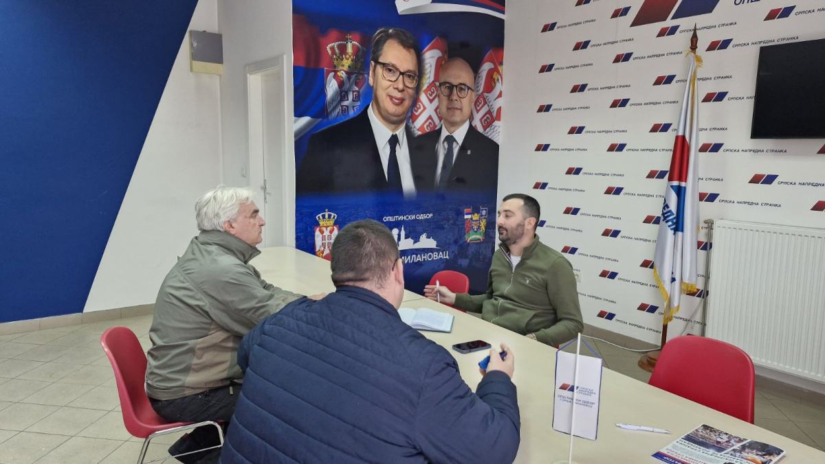srpska napredna stranka gornji milanovac