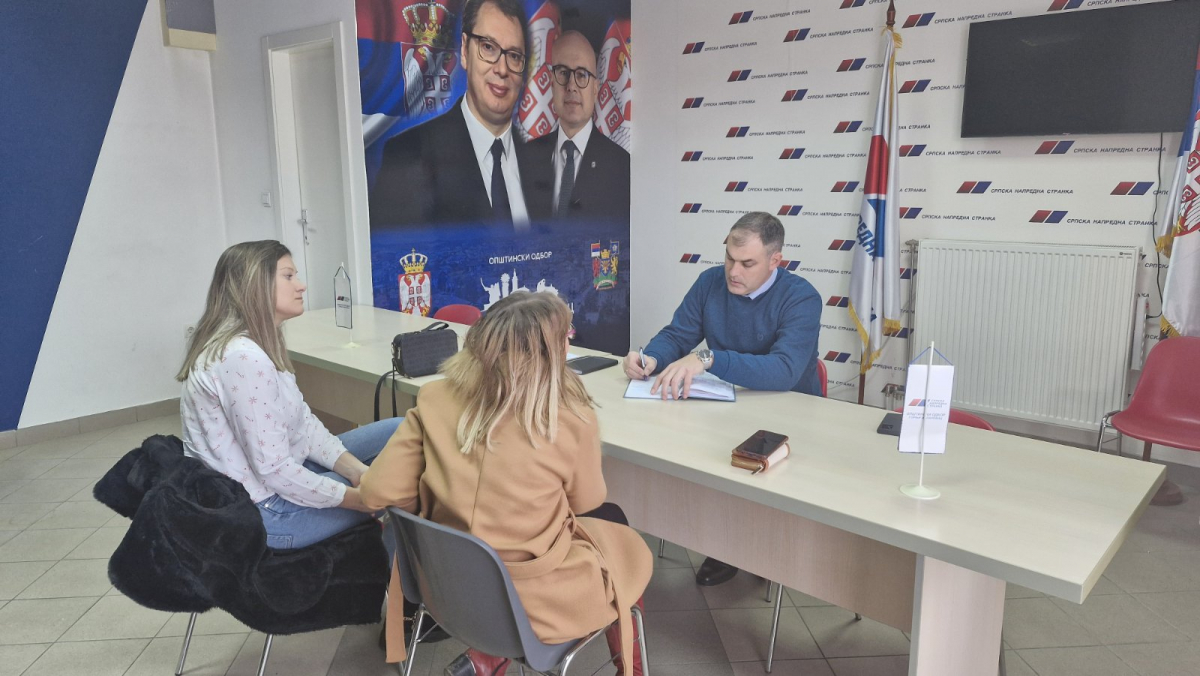 srpska napredna stranka gornji milanovac