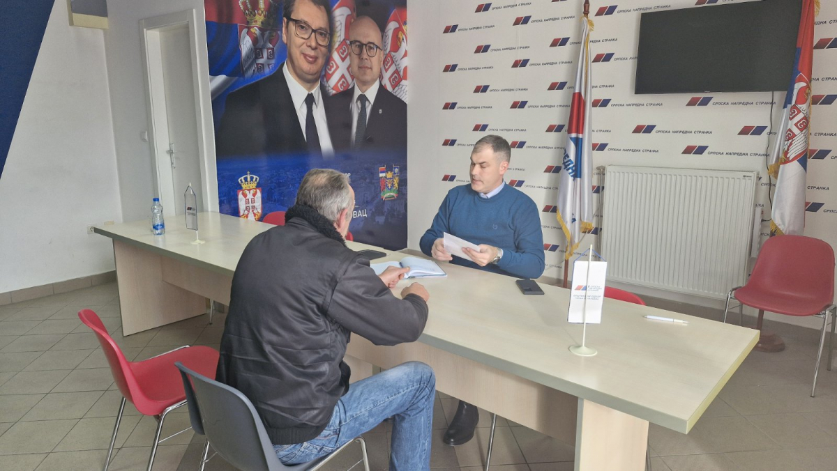 srpska napredna stranka gornji milanovac