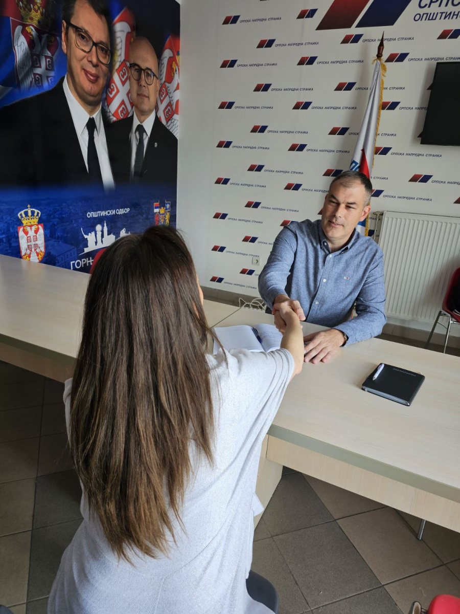 srpska napredna stranka gornji milanovac