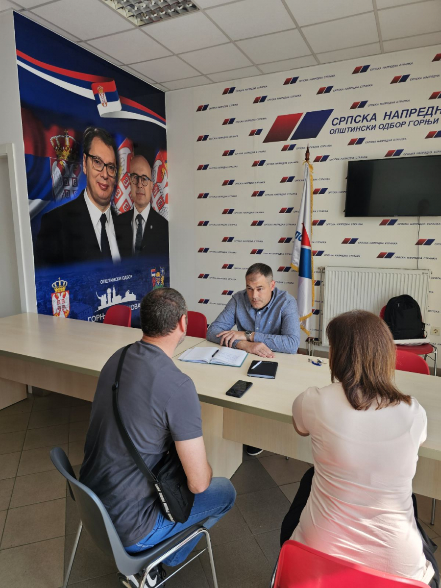 srpska napredna stranka gornji milanovac