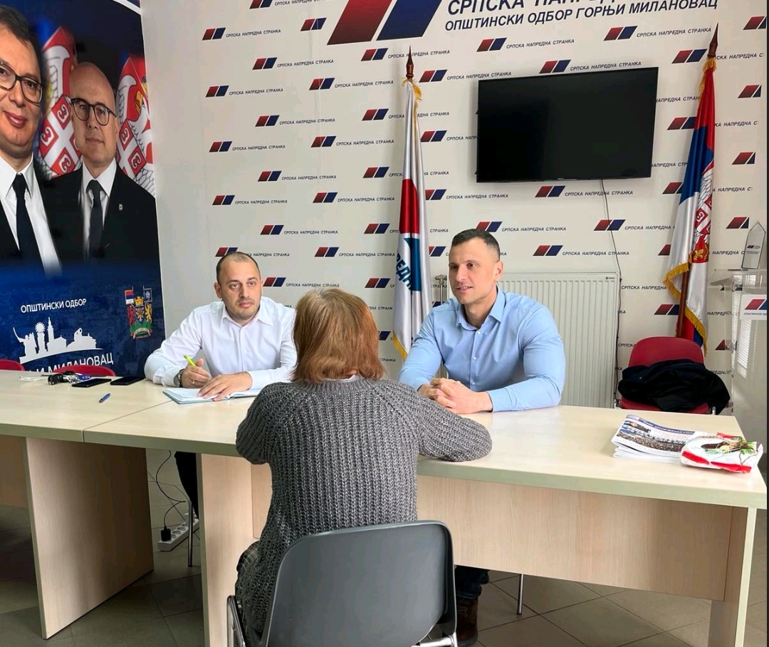 srpska napredna stranka gornji milanovac