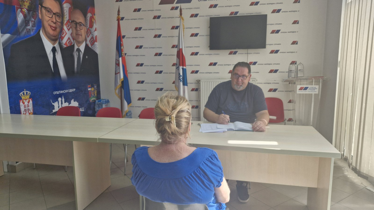 srpska napredna stranka gornji milanovac