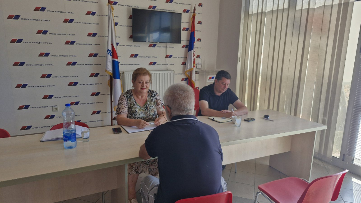srpska napredna stranka gornji milanovac