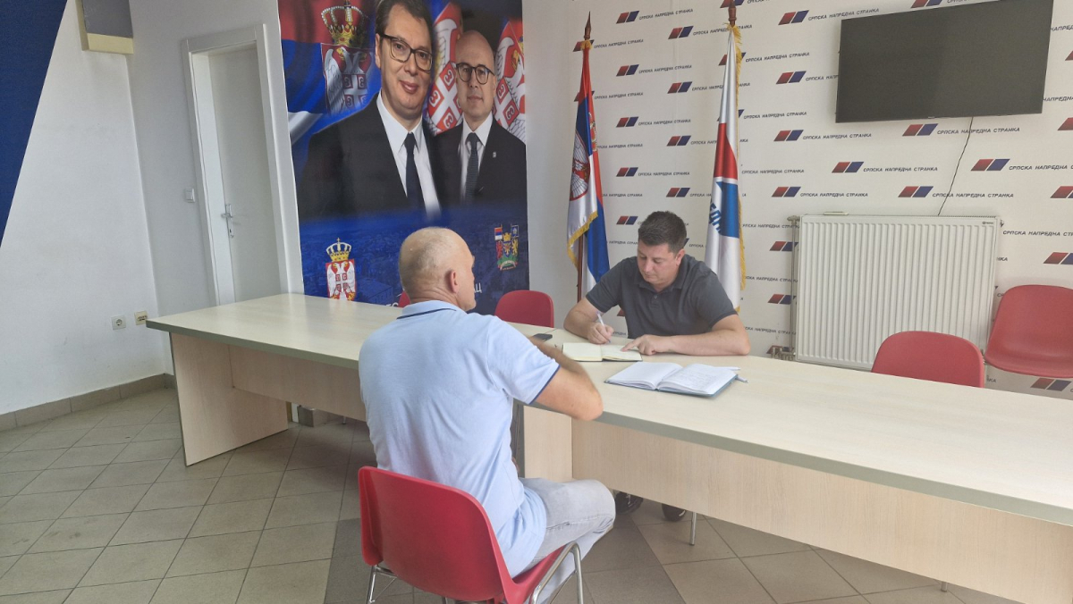 srpska napredna stranka gornji milanovac