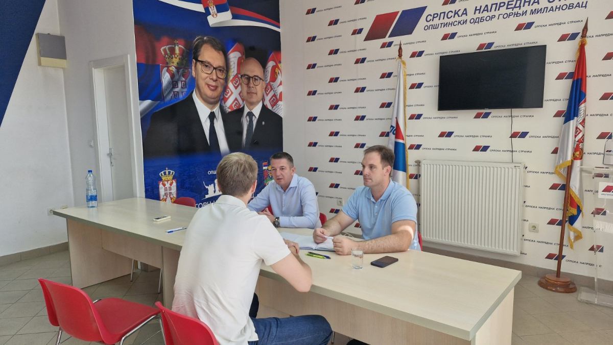 srpska napredna stranka gornji milanovac