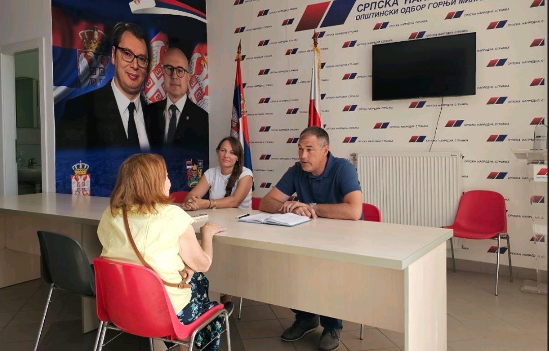 srpska napredna stranka gornji milanovac