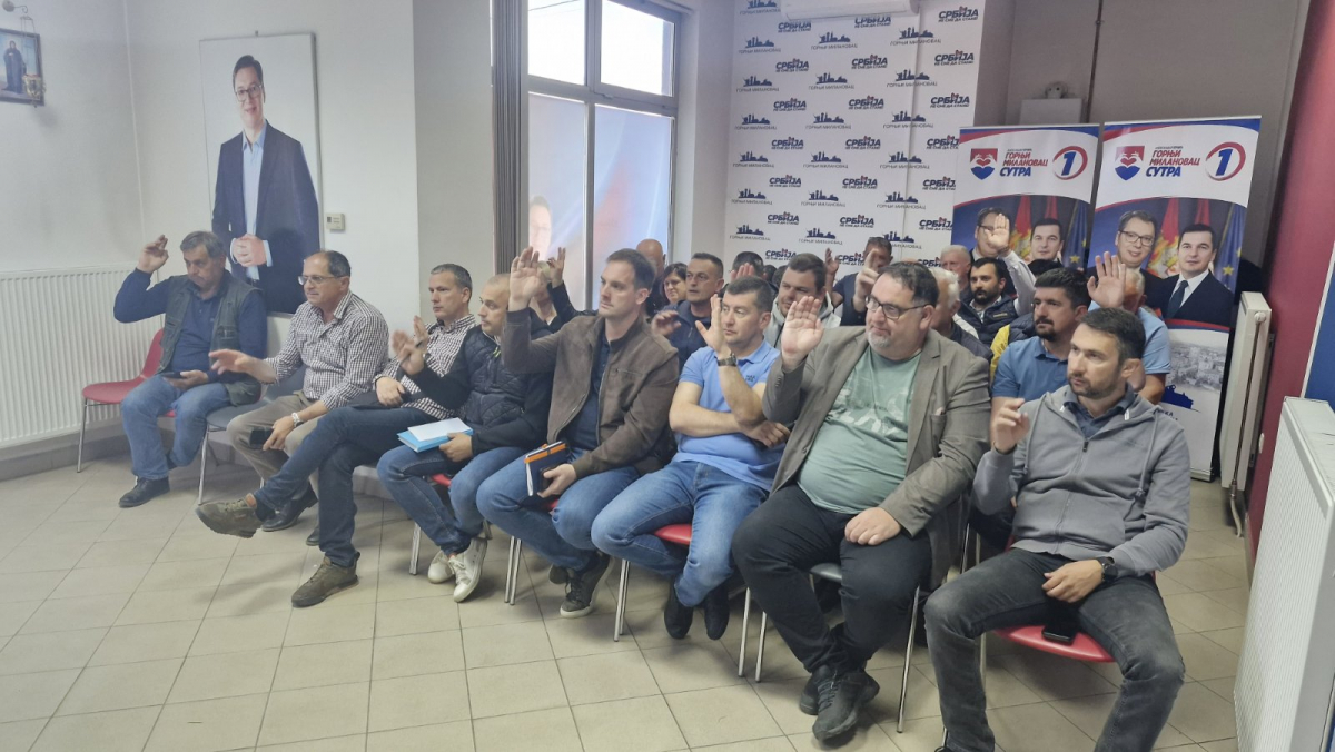 srpska napredna stranka gornji milanovac
